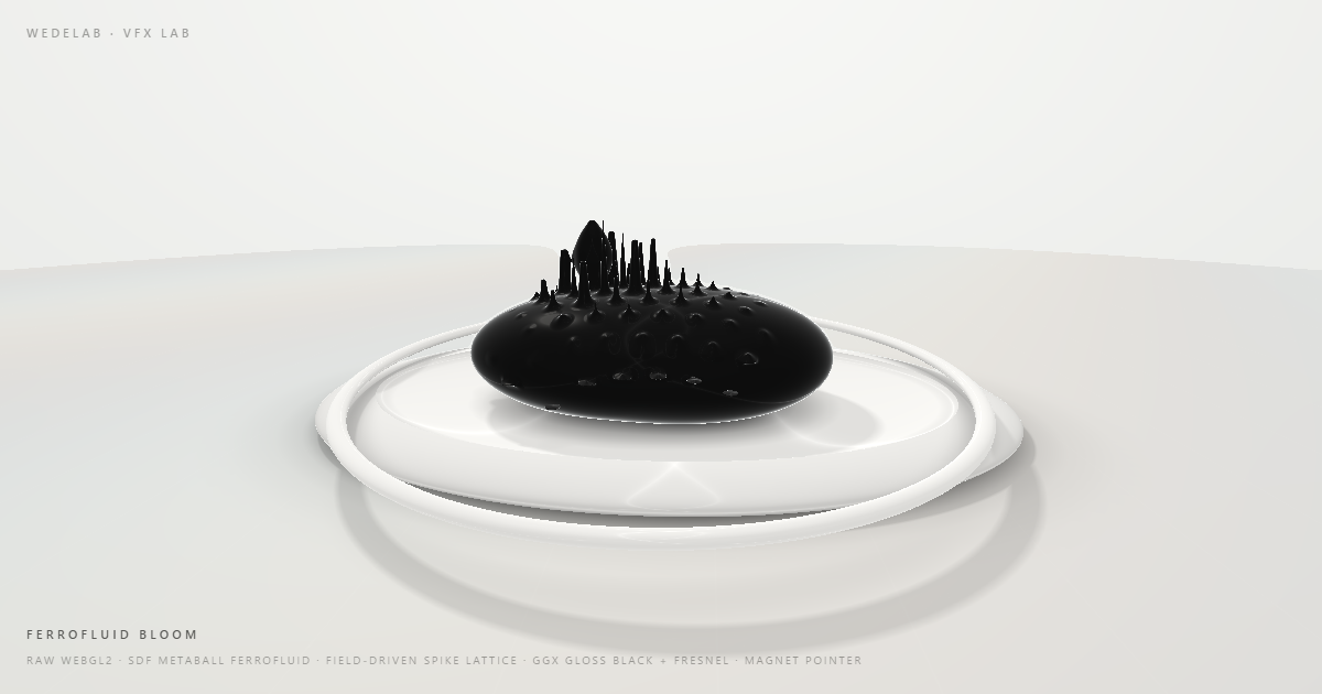 Ferrofluid Bloom