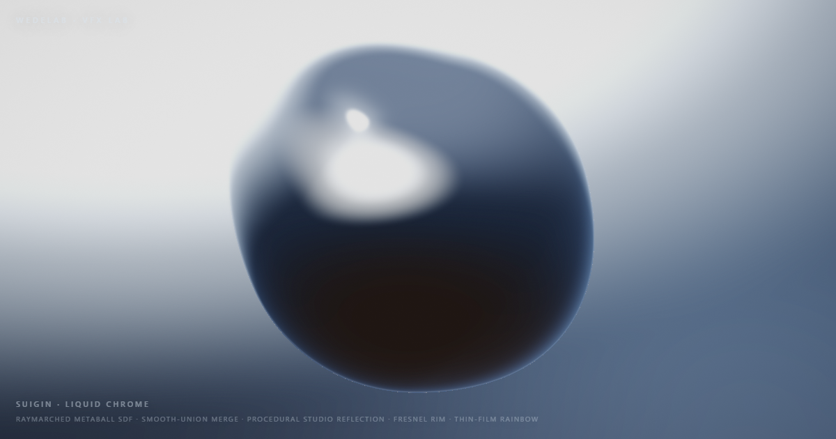 Liquid Chrome Metaball